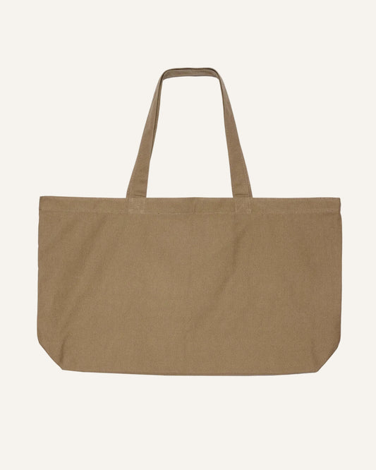 Dialog Brown Tote Bag