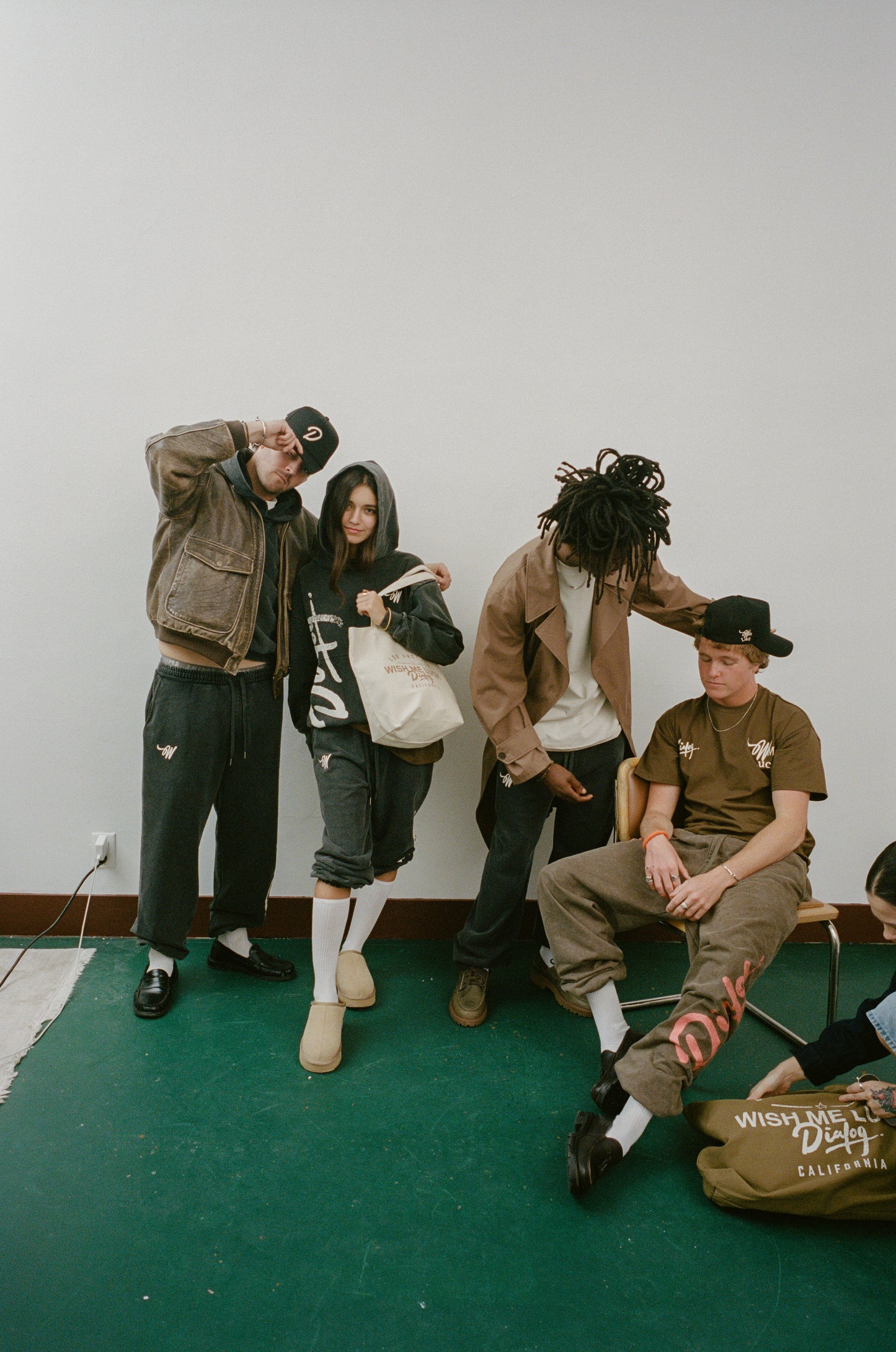 Dialog Creme Smaller Tote Bag